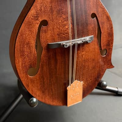 Kentucky KM-606 Standard F-Style Mandolin Walnut Stain w/ Soft Case (684) image 3