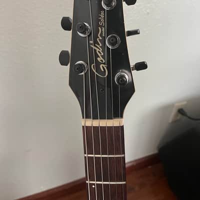 Godin Performance Series Solidac Two-Voice 2000 - 2003 - Transparent Red image 7