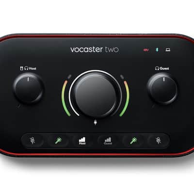 Immagine Focusrite Vocaster Two USB-C Podcast Recording Interface+Headphones+Dynamic Mics - 16