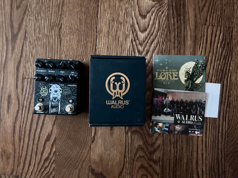 Walrus Audio Lore Reverse Soundscape Generator - Onyx Edition (Black)