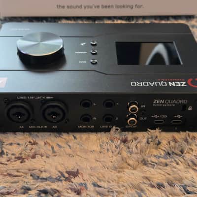 Antelope Audio Zen Quadro Synergy Core USB-C Audio Interface 2024 - Present - Black image 4