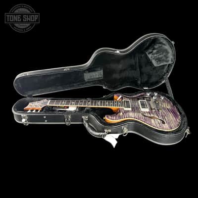 PRS McCarty 594 Hollowbody II 10 Top / Back Aurora Borealis w/case image 11