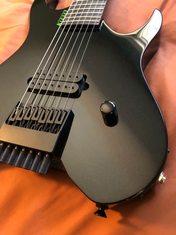 Kiesel Vader 7 String Guitar Black Magic Metallic | Reverb