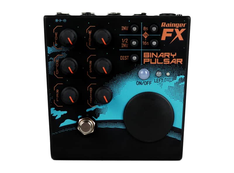 Rainger FX Binary Pulsar Stereo Sidechainer / Panner / Tremolo Pedal [DEMO] image 1