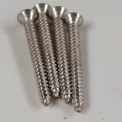 Late 1960's Fender Four 1 3/4" Neck Screws (M-417) image 2