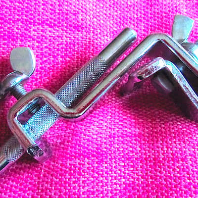 Ludwig Cowbell Bass Drum Hoop Bracket Clamp Mount - Vintage image 2