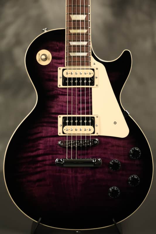 2024 Gibson Les Paul Traditional Pro V Dark Purple Burst AAA Flame Maple top!!!