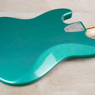 Fender JB75-US Jazz Bass Reissue CIJ w/ Matching Headstock 2008 Ocean Turquoise Metallic  w/ Gig Bag image 6