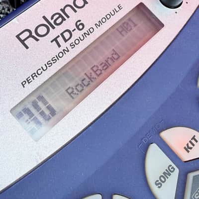 Roland TD-6 V-Drums Percussion Sound Module w/ Cable Set, Mount & Power Supply image 2