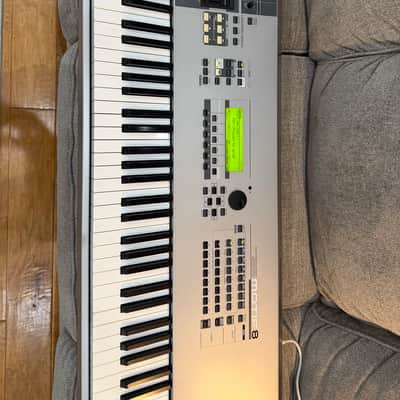 Yamaha Motif 8 Production Synthesizer 2000s - Gray image 4