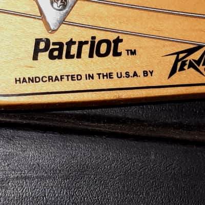 LOCAL PICKUP ONLY VEGAS>Peavey Patriot bass guitar 1986 - white, with factory yellow wood, and player modified with natural wood, NEEDS ELECTRONIC CONNECTION image 14