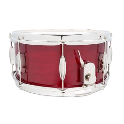 Slingerland Studio King 6.5x14 Snare Drum Royal Crimson Lacquer image 2