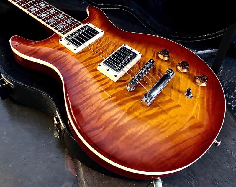 Hamer USA Studio Custom Triple Threat 2005 '59 Burst Ice Tea Quilt Top W/Case & COA *Only 30  Made* image 1