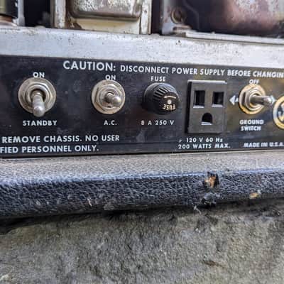 Vintage 1970s Fender 300 PS 300-watt Guitar/Bass Amp image 9