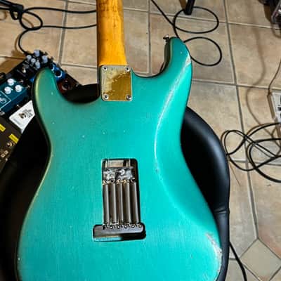 Fender Stratocaster 1962 - Aged Sherwood Green image 4
