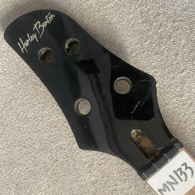 Harley Benton 4 String Bass Maple Wood Neck, Rosewood 24 Frets Fingerboard image 2