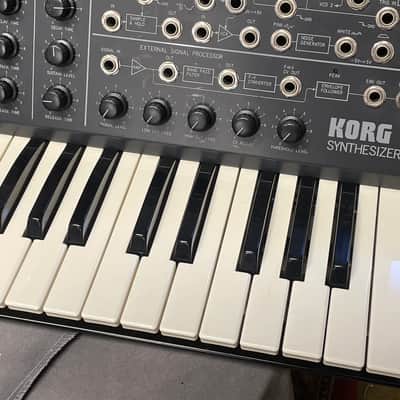 Korg MS-20 1970s - Black early filter restored image 6