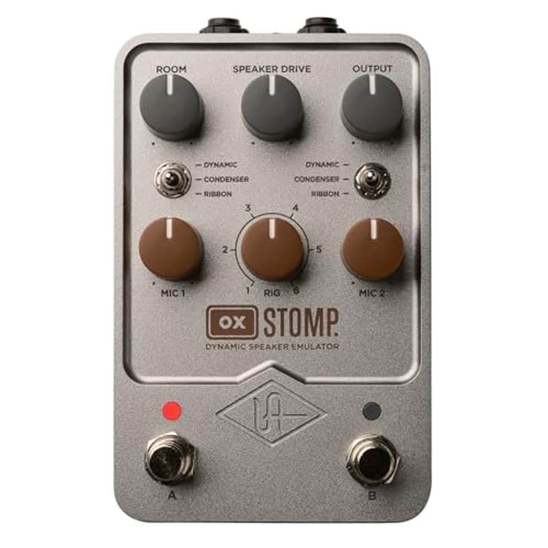 Universal Audio OX Stomp Speaker Emulator Pedal (UA-OX-STOMP-U) image 1
