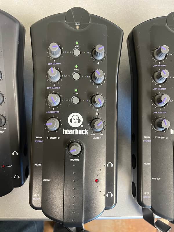 Hear Technologies HBM Hear Back Personal Monitor Mixer 2010s - Black image 1