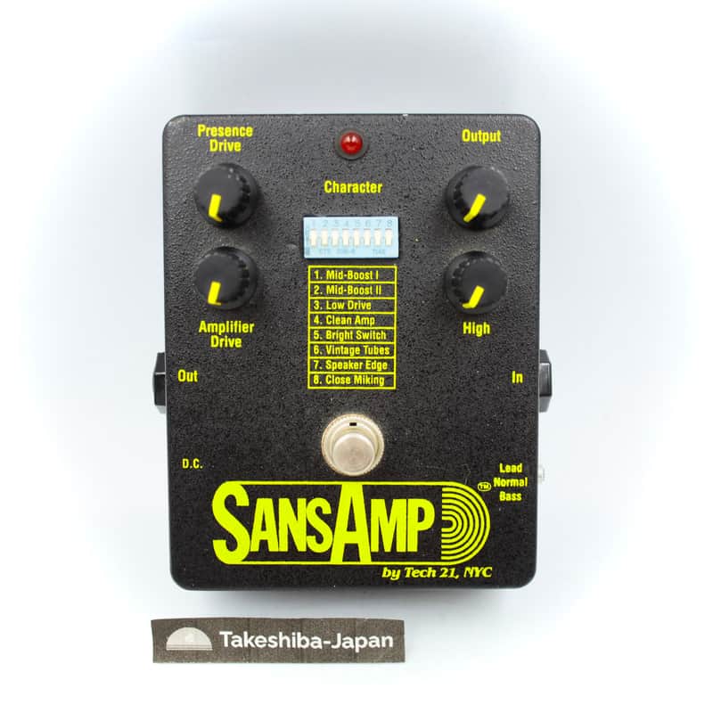 Tech 21 SansAmp Classic ギター/べースエフェクター Tech 21 SansAmp Classic | Reverb