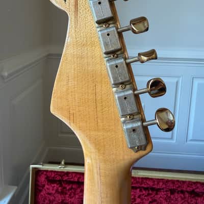 2021 Fender Custom Shop ‘55 Stratocaster Relic - Aged Desert Tan image 9