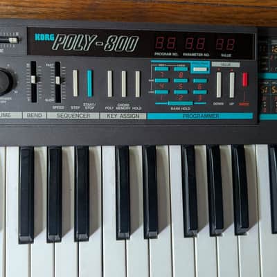 Korg Poly-800 1980s - Analog Paraphonic Synthesizer image 3