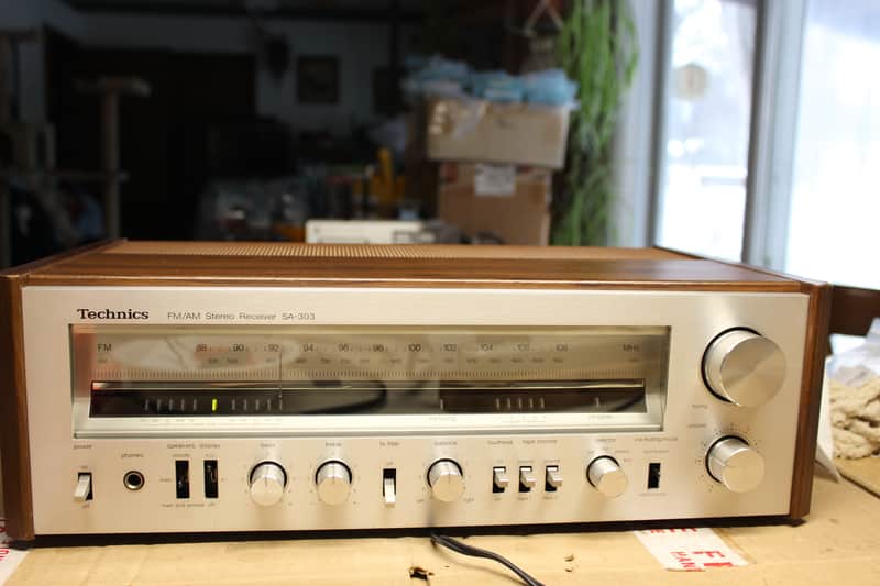 Restored Technics SA-303 AM/FM Stereo Receiver (2) image 1