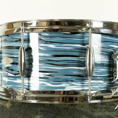 C&C Drum Co 6x14 "Bowling Ball" Mahogany Poplar Mahogany Snare Drum image 2