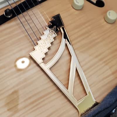 D'Angelico Excel EX-59 Hollow Body Single Cutaway with Stairstep Tailpiece 2010s - Natural image 5