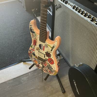 Partscaster Stratocaster 2000's - Pink used image 3