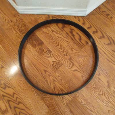 Rogers Vintage Rogers 20 inch bass drum gold sparkle inlay 1960s holiday series excellent! image 6