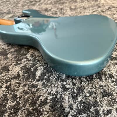 Fender Standard Jazz Bass 2002 MIM Agave Blue Rosewood FB 4-String Bass Guitar image 13