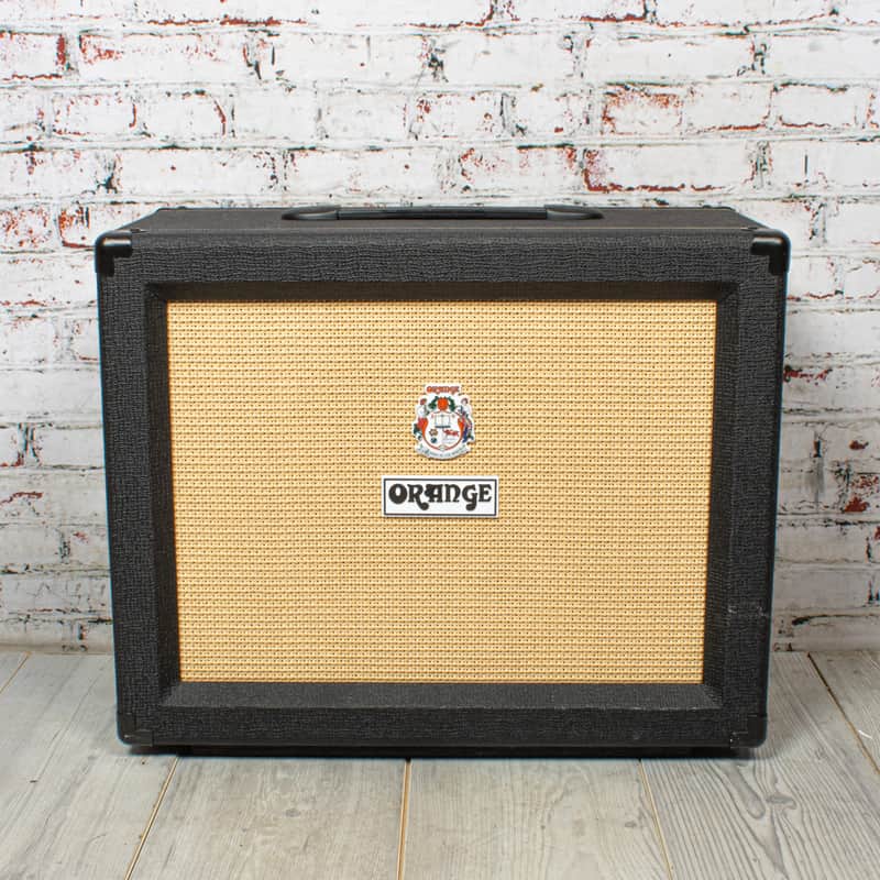 Orange - PPC112 16ohm 2x12" 60W Guitar Extension Cabinet Black - USED image 1