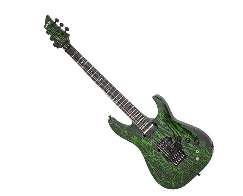 Schecter C-4 Silver Mountain Left-Handed image 1