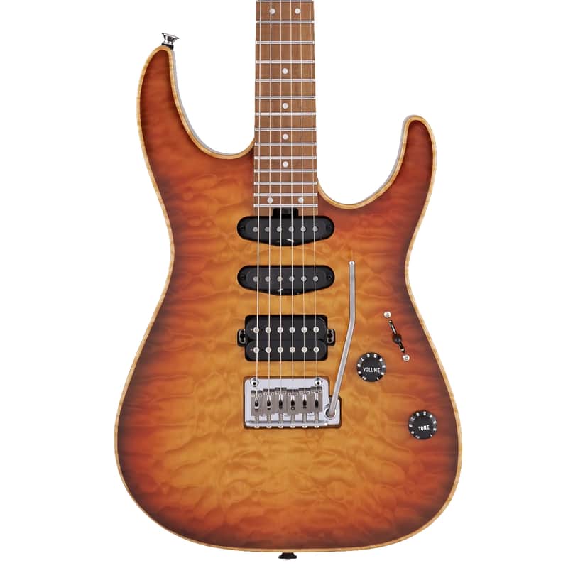 Charvel USA Select DK24 HSS 2PT CM QM image 3