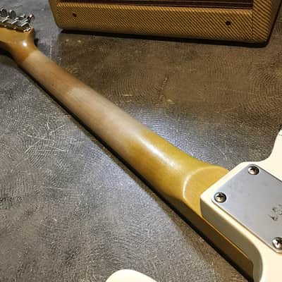 USA Relic Tele Style Electric Guitar Road Worn White by Nate's Relic Guitars image 10