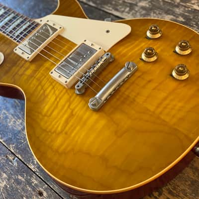 Gibson 2006 Yamano Ordered Custom Shop Special Order '59 Les Paul Standard Reissue Green Lemon image 6