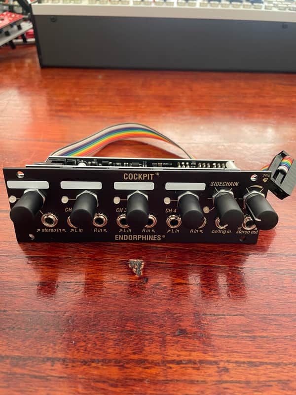 Endorphin.es Cockpit 1U Eurorack Synth Module 2021 - Present - Black imagen 1