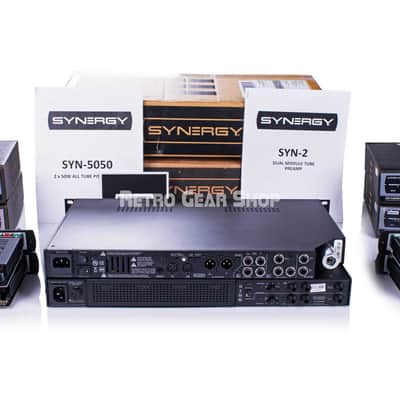 Synergy Bundle SYN-2 SYN-5050 Killer Kali Friedman BE-DLX Peavey 6505 Soldano SLO II Preamp Modules Rackmount Tube Guitar Amp image 3