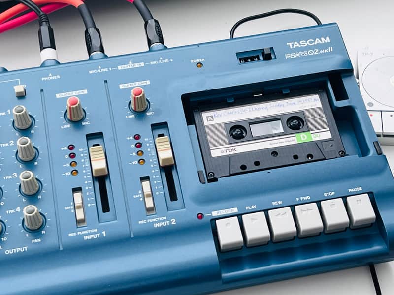 TASCAM Porta 02 mkII Ministudio 4-Track Cassette Recorder | Reverb