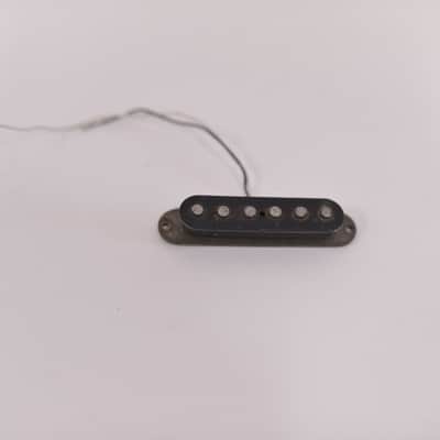 1977 Vintage Fender Stratocaster Pickup Gray-Bottom Flat-Pole Nonworking to Fix 1970's image 5