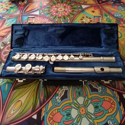 Gemeinhardt 2SP Straght-Headjoint Flute with Offset G 2010s - Silver-Plated image 10
