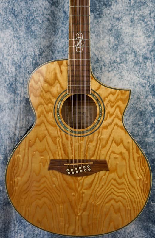 Ibanez EW2012 ASE/NT  Figured Ash 12 String Electro Acoustic image 1