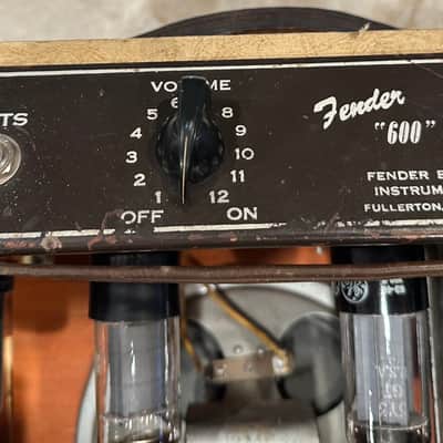 Fender Champ 600 Combo 1952 - Beige Tweed image 3