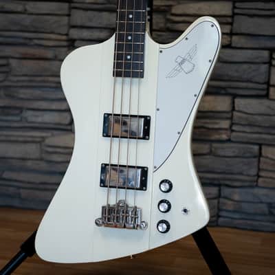 2010 Epiphone Thunderbird IV Limited Edition Custom Shop in Alpine White w/ Epiphone Case (Very Good) *Free Shipping* image 1