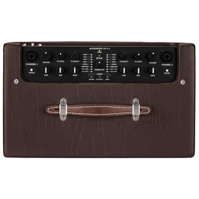 Fender Acoustic SFX II Guitar Amplifier, 120V, Dark Brown, 2314500000 image 4