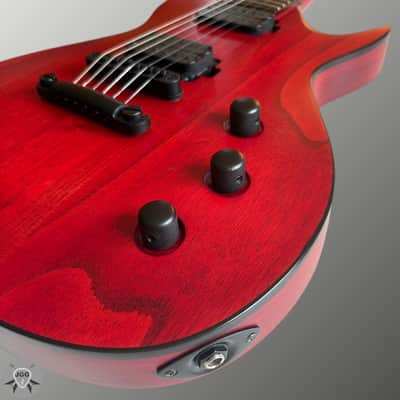 Solar GC2.6TBR Trans Blood Red Matte - With Gig Bag - Excellent Condition image 6