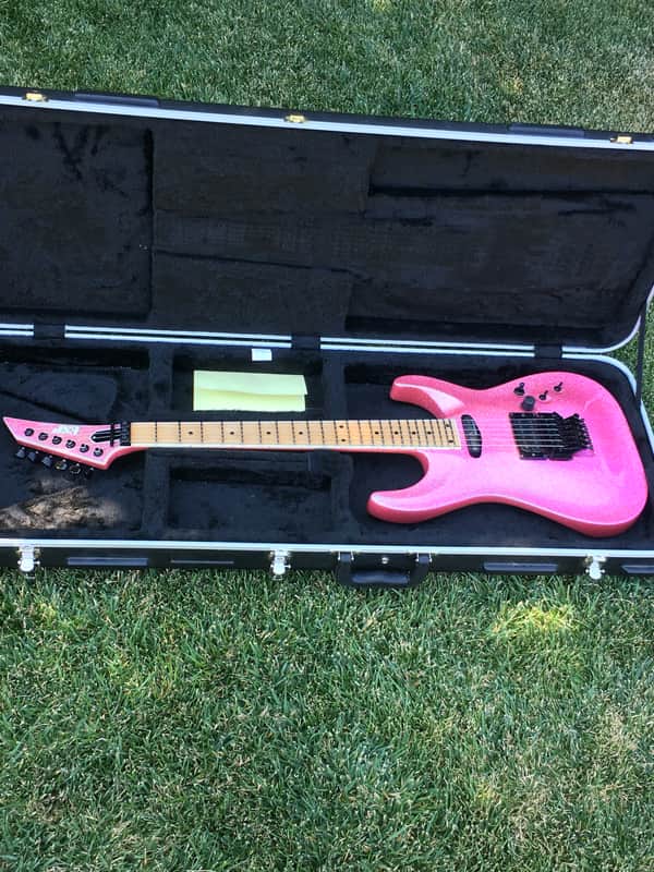 ESP Horizon 1980’s - Pink Metal Flake image 1