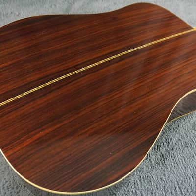 Vintage Jumbo 12-String Acoustic Guitar Japan Made w/ Hard Case image 17