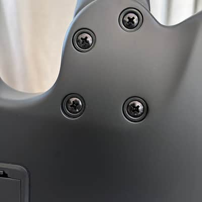 Jericho Stealth 6 Black Satin / Stealth Black w/ Fishman Fluence & Hard Case image 4